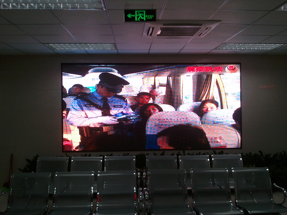 P5高清全彩LED顯示屏--北京公安分局