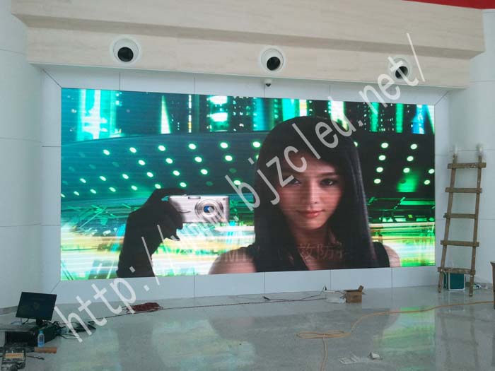 中國電信--P3高清高密度全彩顯示屏