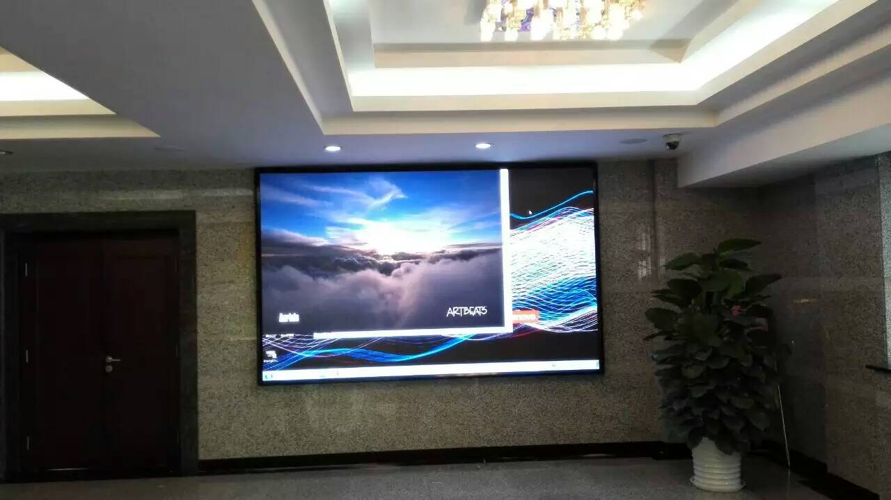 石油報社-小間距LED顯示屏